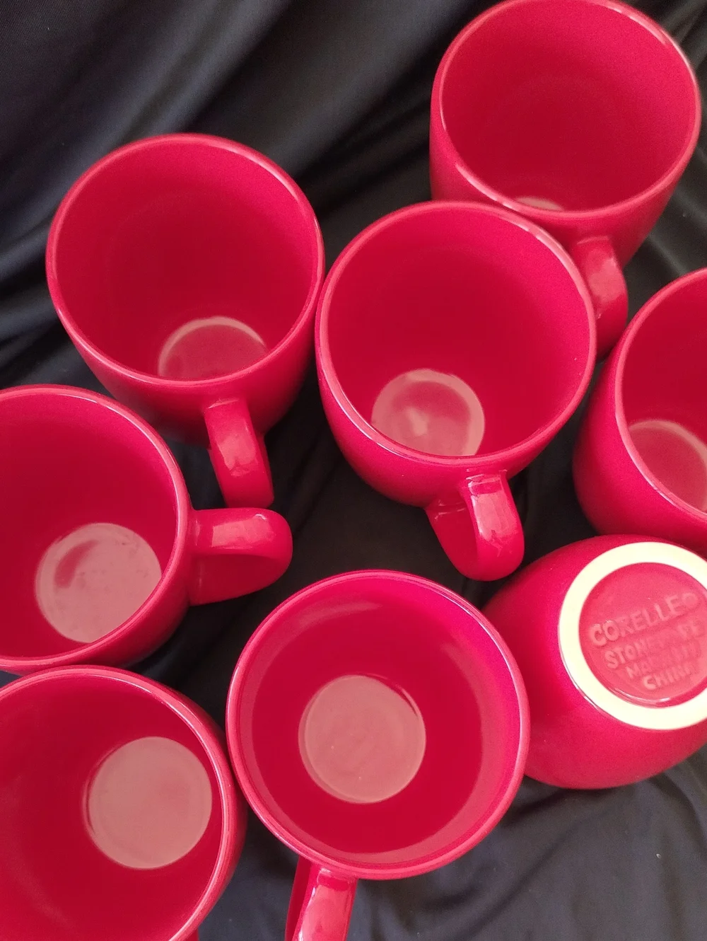 Corelle stoneware coffee mugs 8